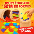 Jouet d’Apprentissage Montessori en Bois – Créativité & Motricité (2–5 ans)