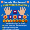 Tableau Magique des Chiffres Montessori – Apprendre à Compter & Calculer (3–6 ans)
